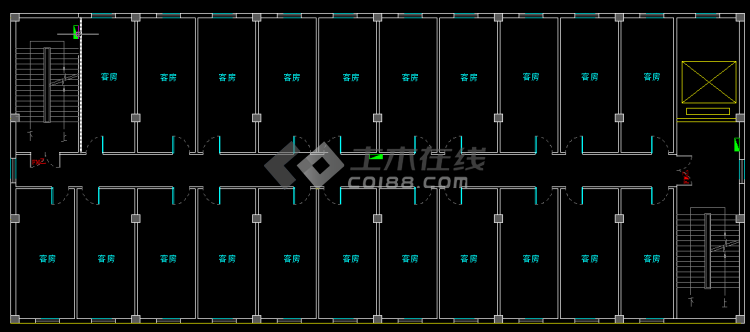 賓館改造內走道消火栓箱的設置問題